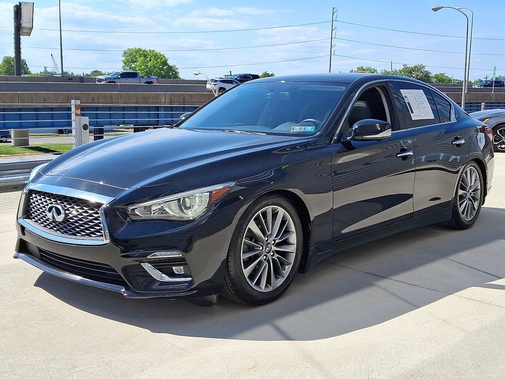 Used 2023 INFINITI Q50 Luxe w/ Cargo Package AWD/4WD image 6