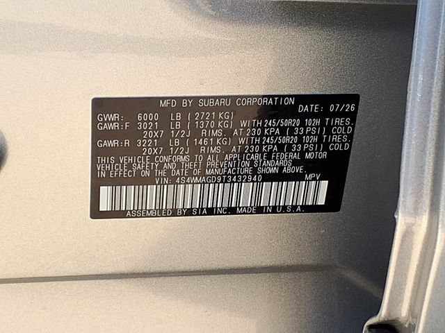 New 2026 Subaru Ascent Limited AWD/4WD image 10