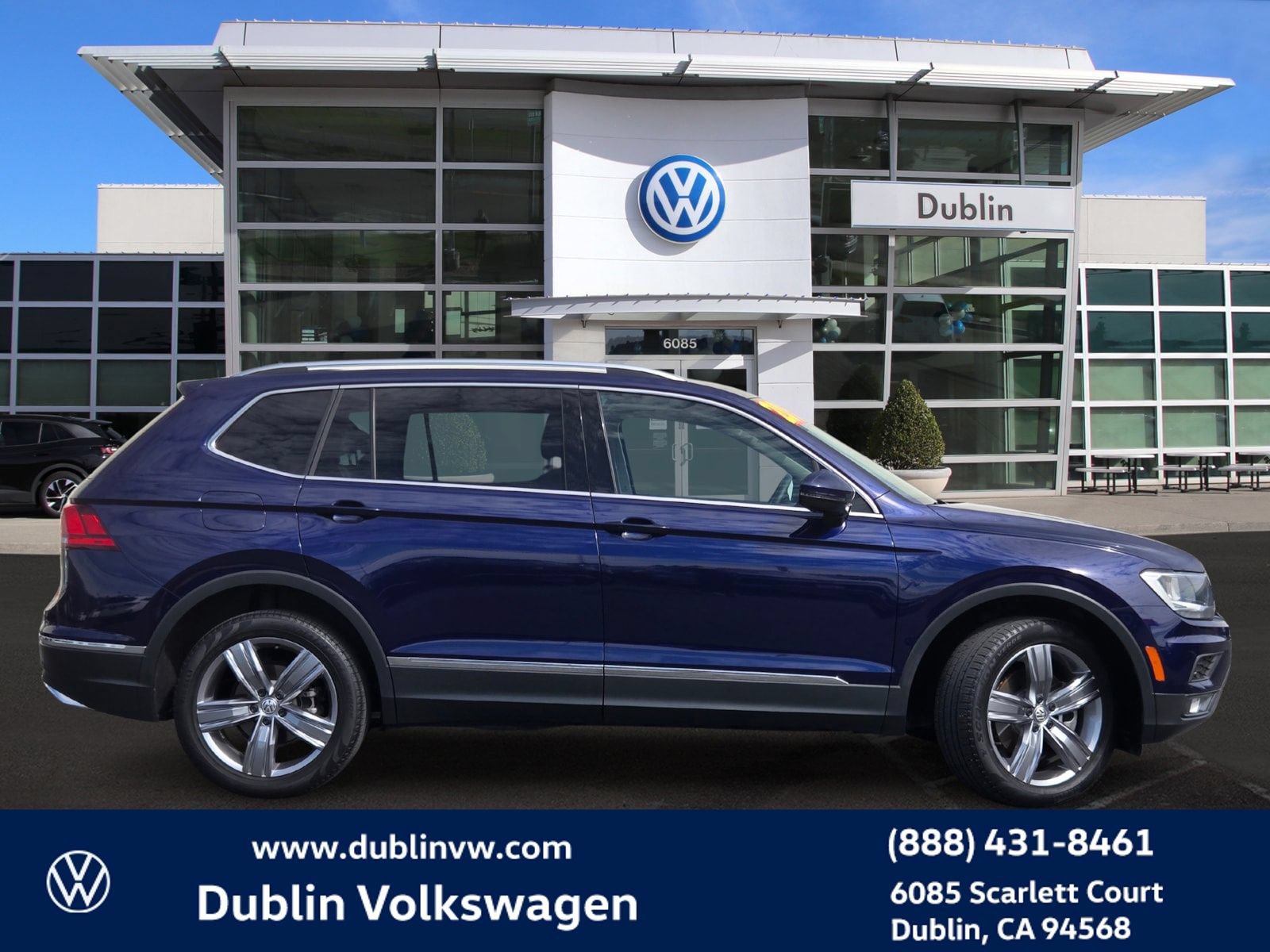 Used 2021 Volkswagen Tiguan SEL AWD/4WD image 3