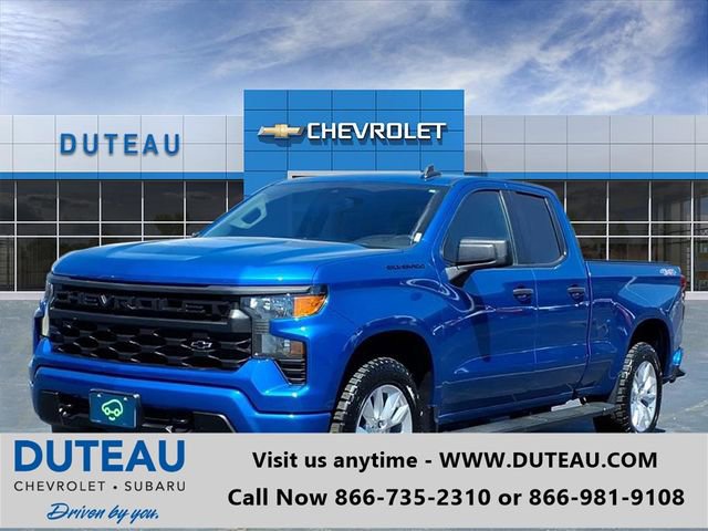 Certified 2022 Chevrolet Silverado 1500 Custom w/ LPO, Dark Essentials Package