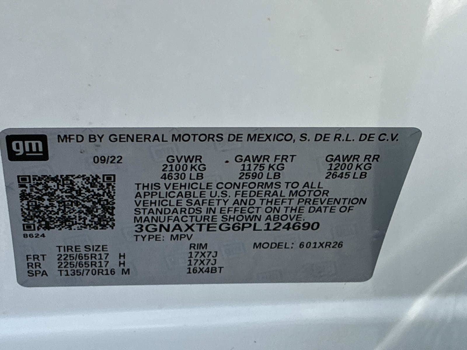 Used 2023 Chevrolet Equinox LT w/ LPO, Floor Liner Package AWD/4WD image 22