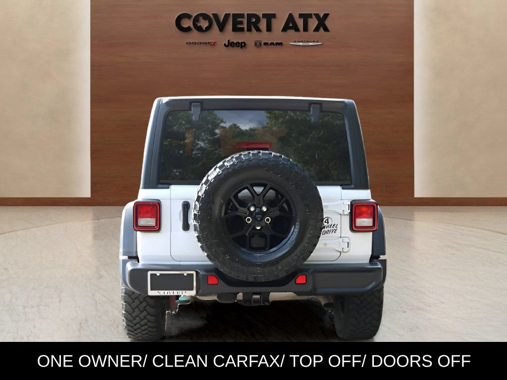 Used 2025 Jeep Wrangler Unlimited Sport AWD/4WD image 4