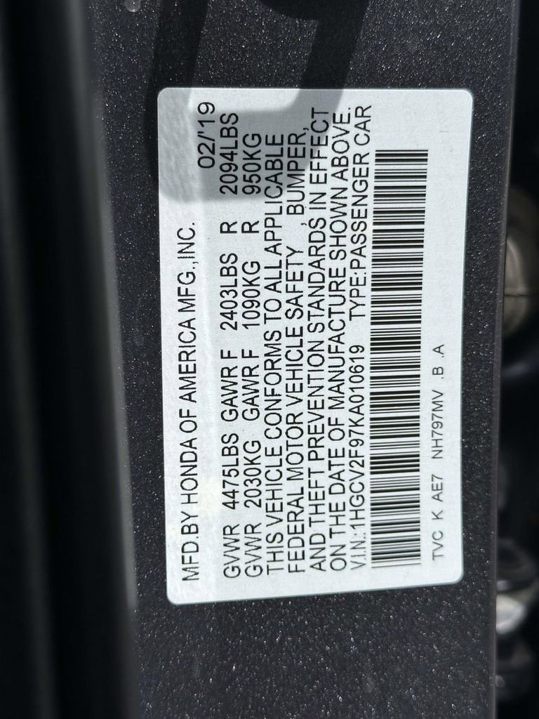 Used 2019 Honda Accord Touring image 30