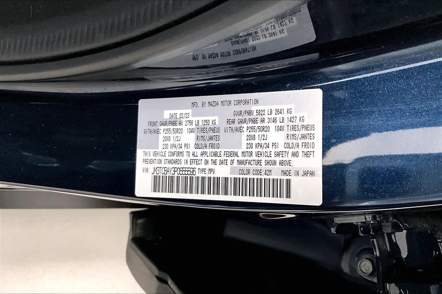 Used 2023 MAZDA CX-9 Touring Plus AWD/4WD image 17