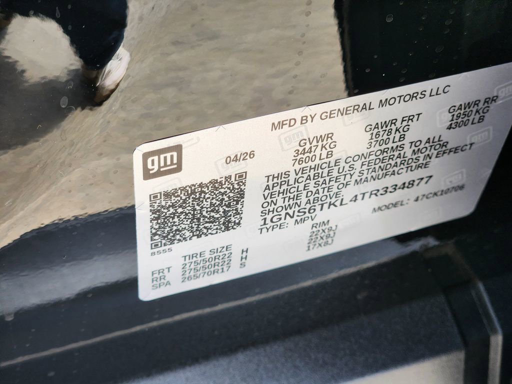 New 2026 Chevrolet Tahoe High Country w/ Sun And Tow Package AWD/4WD image 24