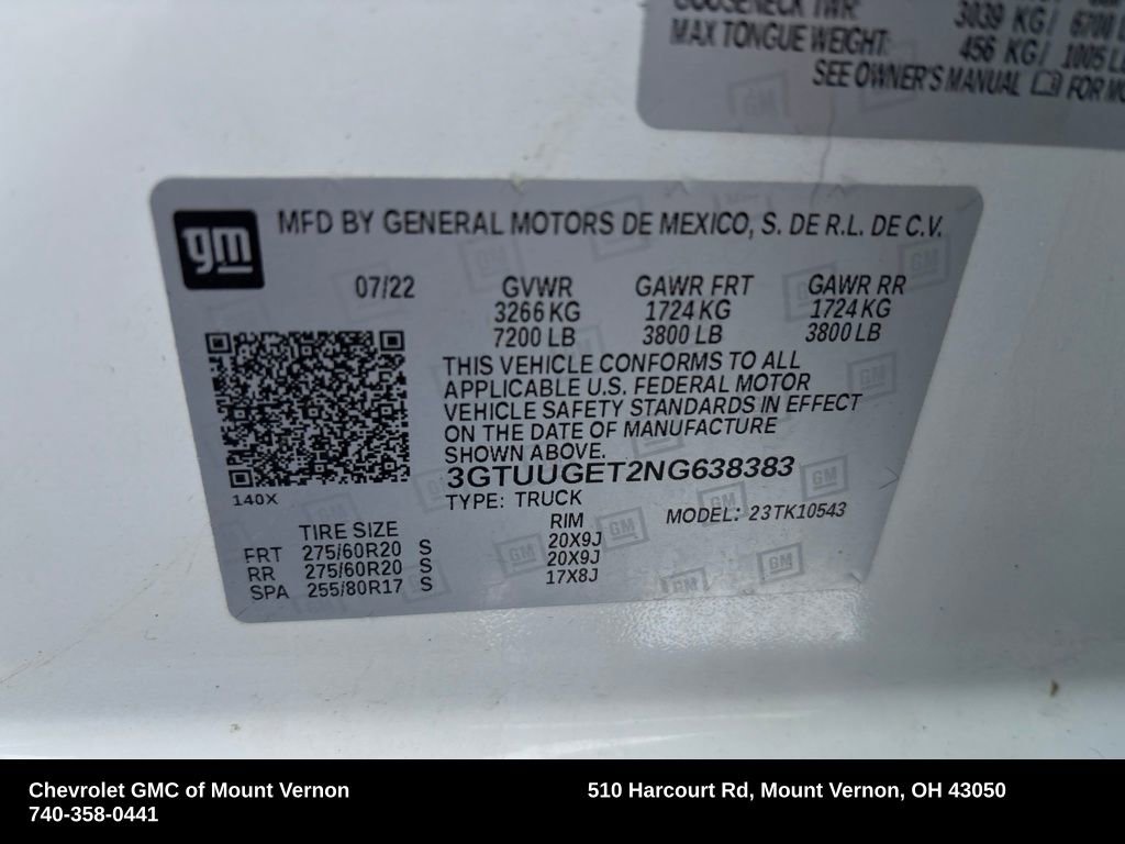 Used 2022 GMC Sierra 1500 Denali image 33