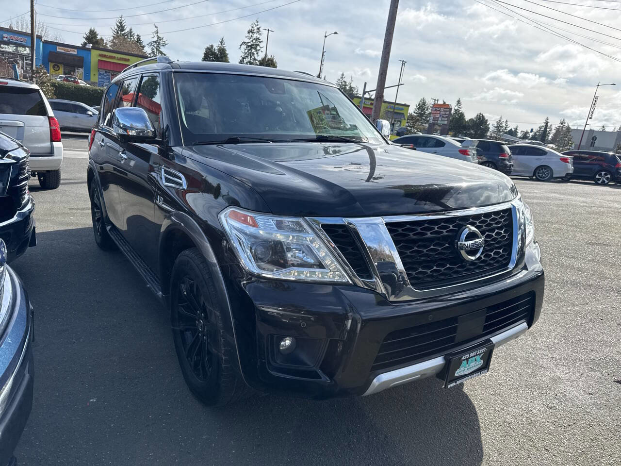 Used 2017 Nissan Armada Platinum w/ Captain Seat Package image 4