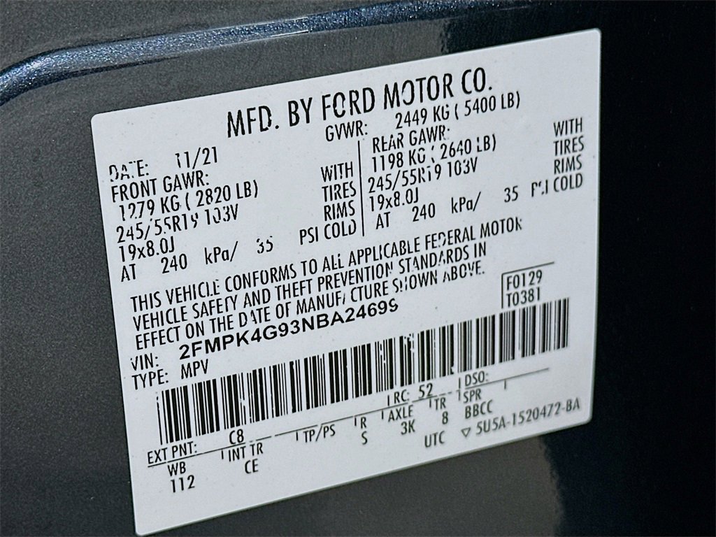 Used 2022 Ford Edge SE w/ Black Appearance Package image 31