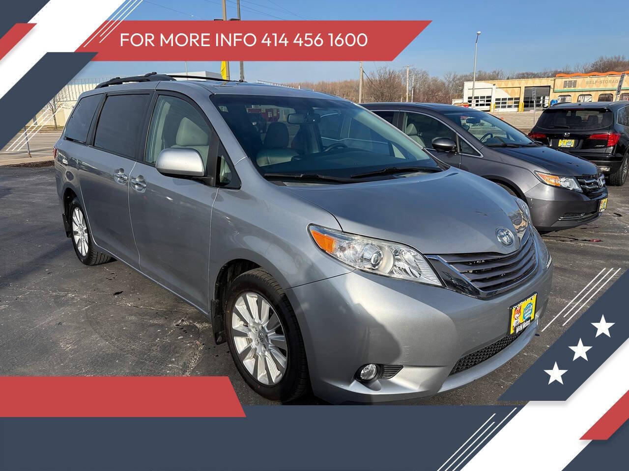Used 2015 Toyota Sienna XLE AWD w/ Plus Package image 1