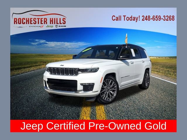 Certified 2021 Jeep Grand Cherokee L Summit AWD/4WD image 1