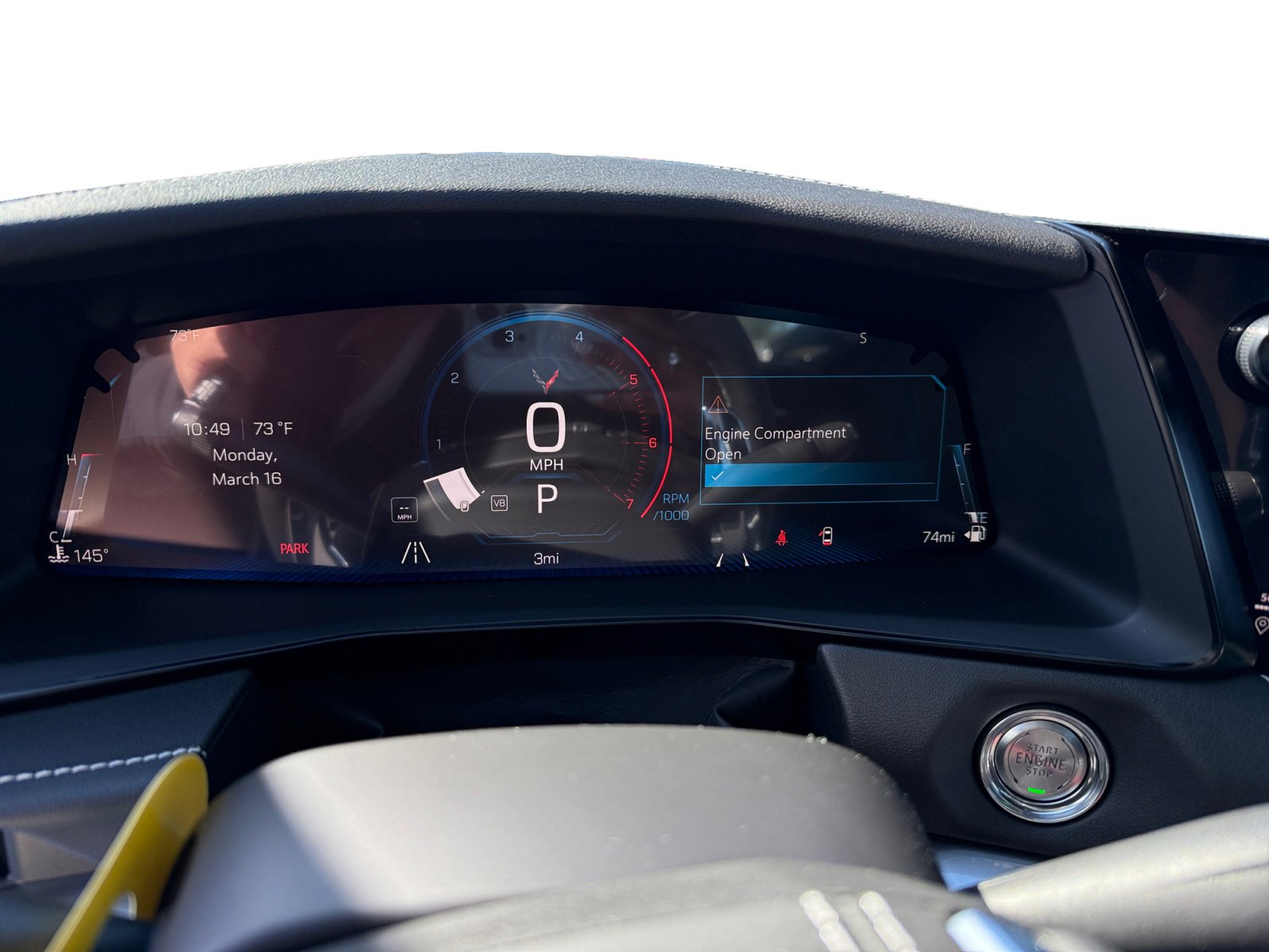 New 2026 Chevrolet Corvette Stingray Coupe w/ Battery Protection Package image 11