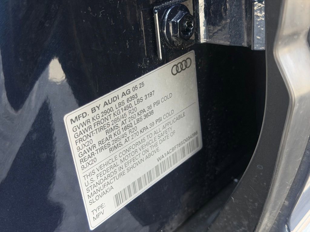Certified 2025 Audi Q7 2.0T Premium w/ Convenience Plus Package image 24
