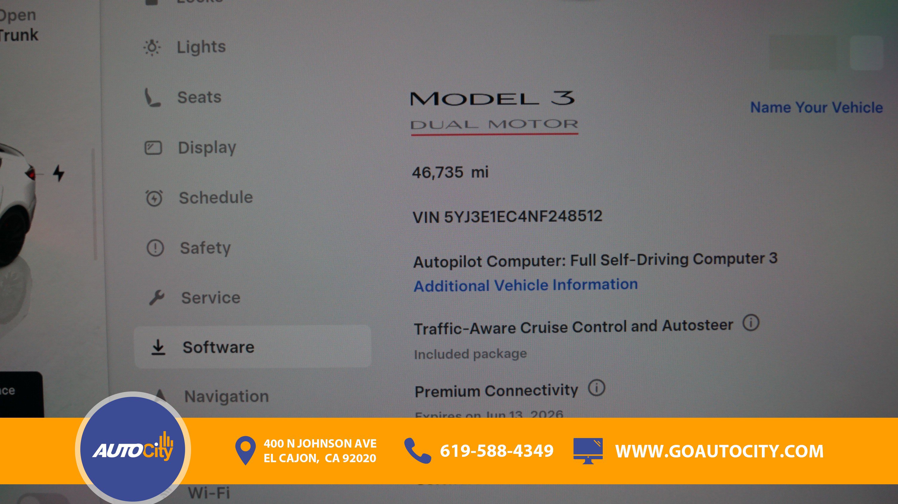 Used 2022 Tesla Model 3 Performance AWD/4WD image 3