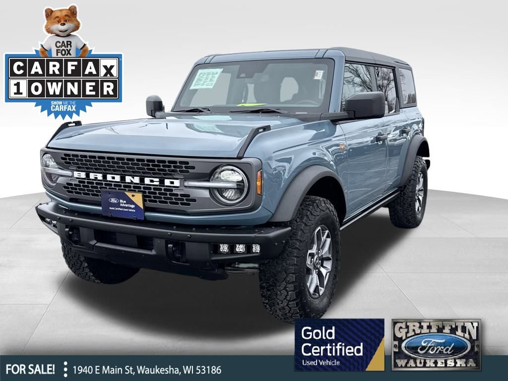 Certified 2022 Ford Bronco Badlands