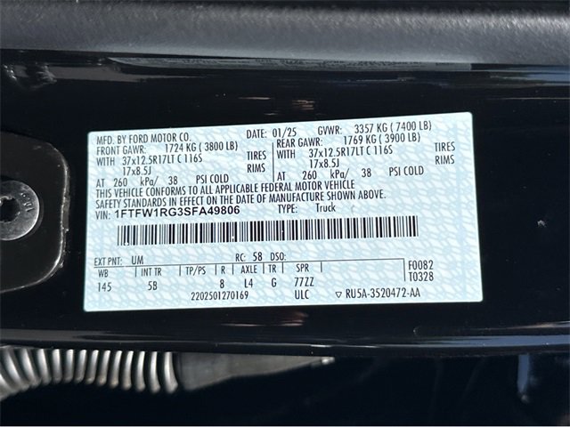 New 2025 Ford F150 Raptor image 49