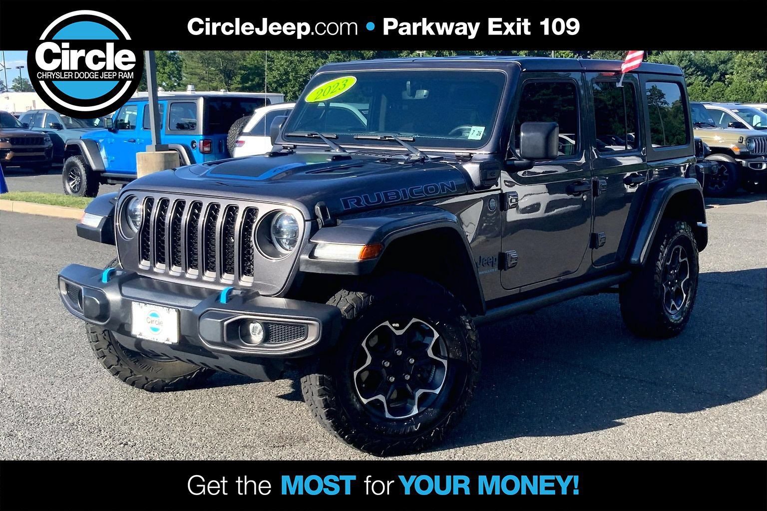 Used 2023 Jeep Wrangler Unlimited Rubicon 4xe w/ Cold Weather Group