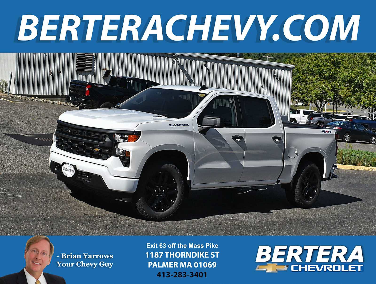 New 2026 Chevrolet Silverado 1500 Custom w/ Turbomax Blackout Package AWD/4WD video 1