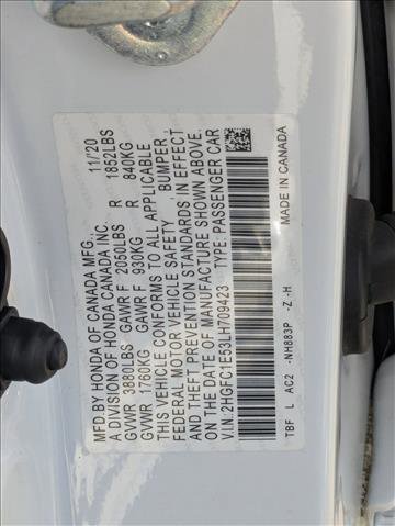 Used 2020 Honda Civic Si image 27