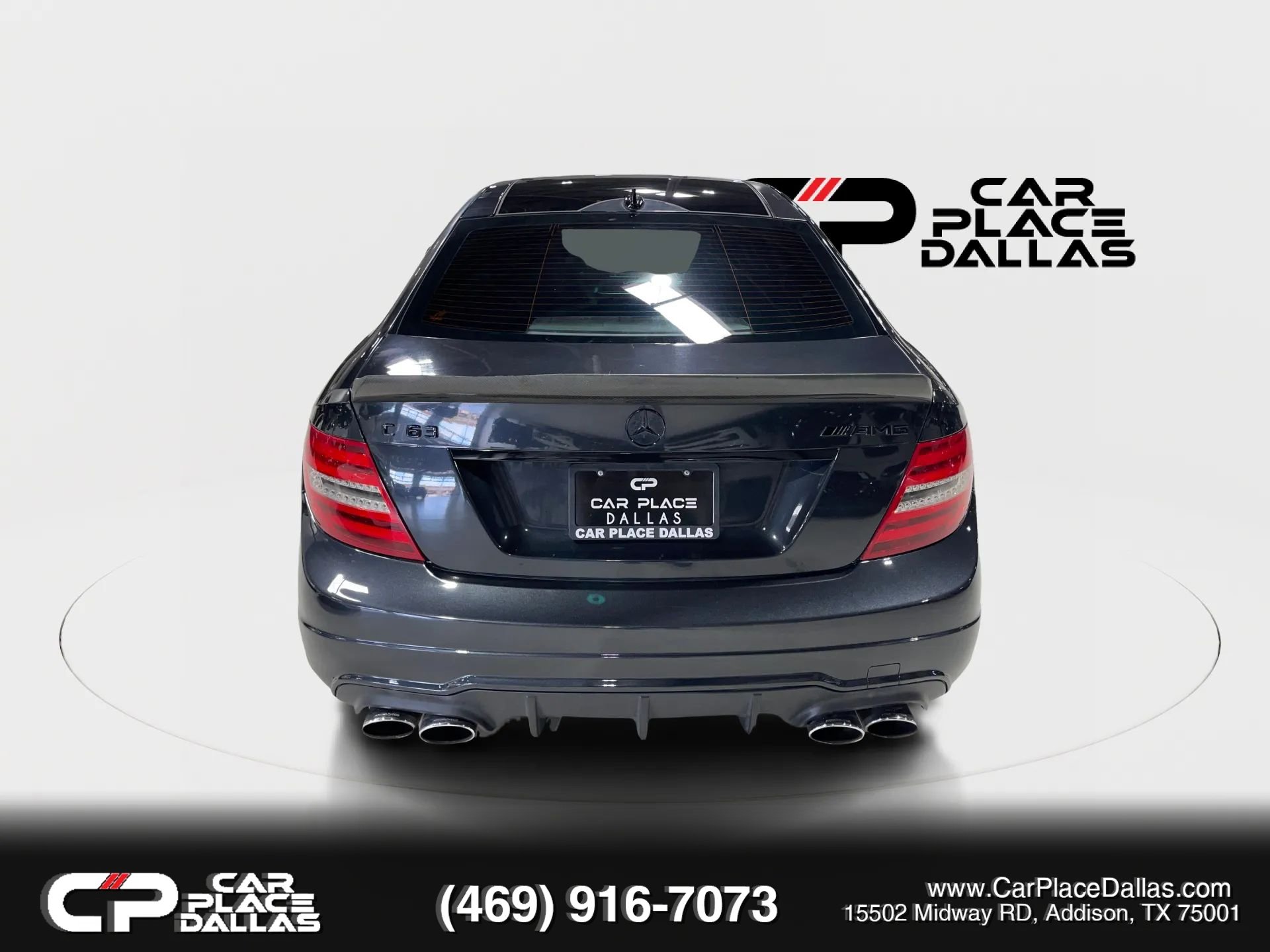 Used 2012 Mercedes-Benz C 63 AMG Coupe w/ Comand Single Disc Pkg image 11