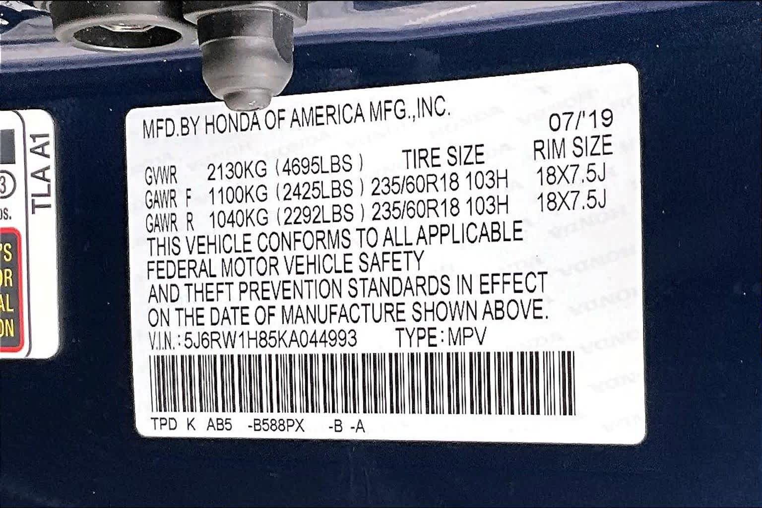 Used 2019 Honda CR-V EX-L image 33