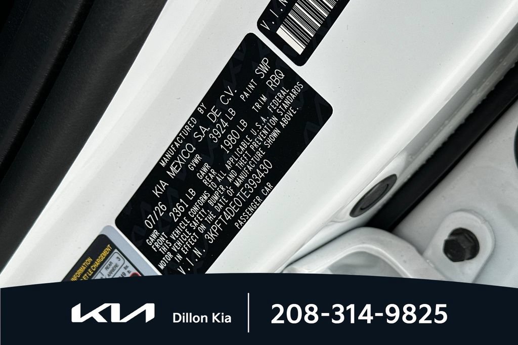 New 2026 Kia K4 FWD image 30