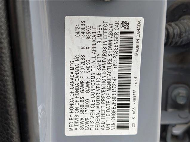 Used 2024 Honda Civic Sport image 22