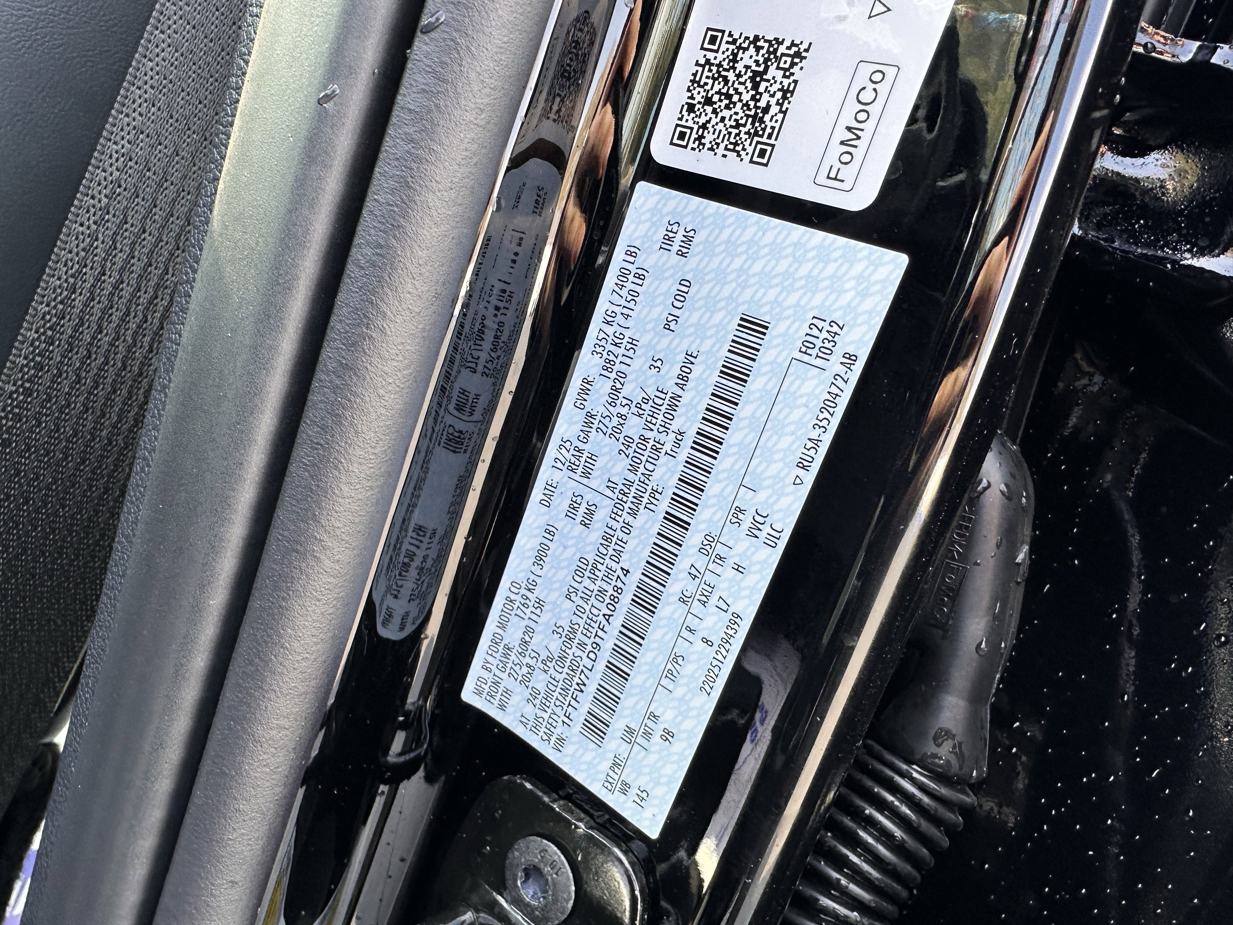 New 2026 Ford F150 Platinum w/ Equipment Group 702A High image 33