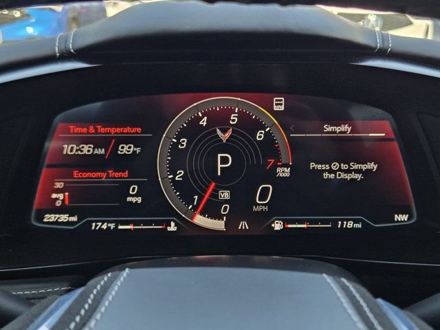 Used 2023 Chevrolet Corvette Stingray Premium Cpe w/ Z51 Performance Package RWD image 17