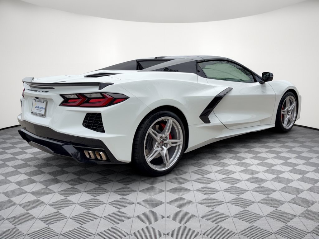 Certified 2024 Chevrolet Corvette Stingray Convertible w/ Z51 Performance Package RWD image 9