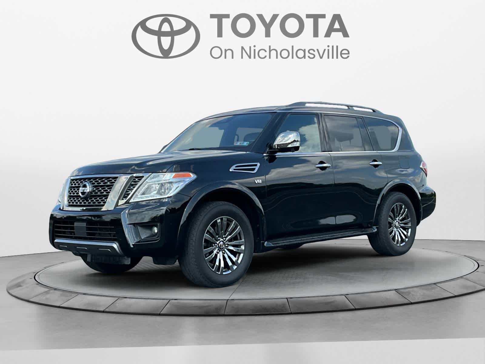 Used 2019 Nissan Armada Platinum w/ Captain's Chairs Package AWD/4WD image 1