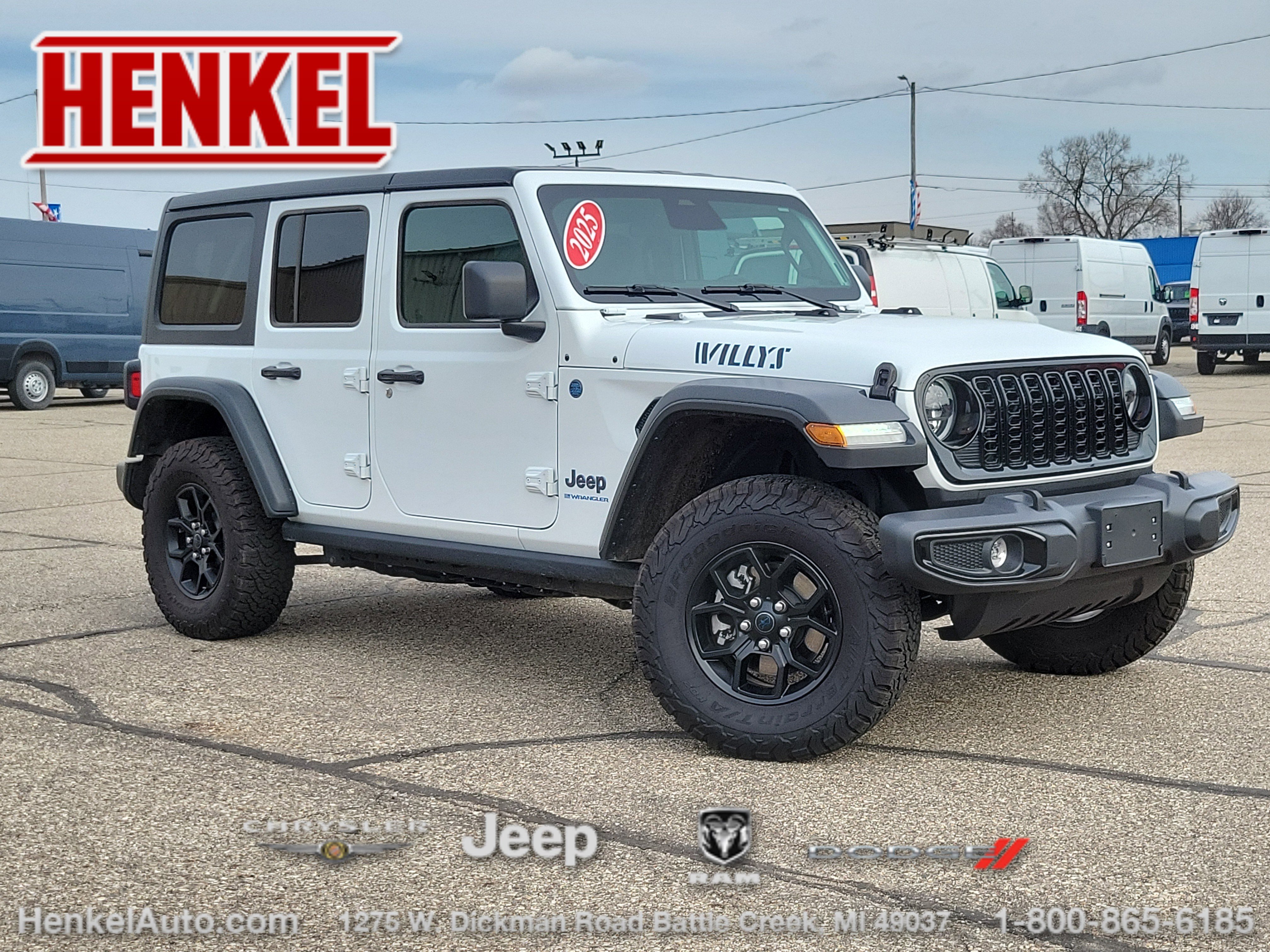 Used 2025 Jeep Wrangler Unlimited Sport S 4xe image 1