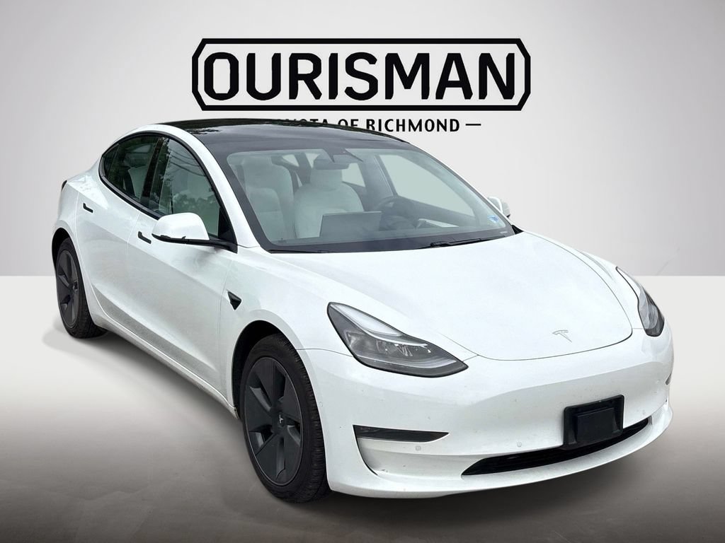 Used 2021 Tesla Model 3 Long Range AWD/4WD image 3