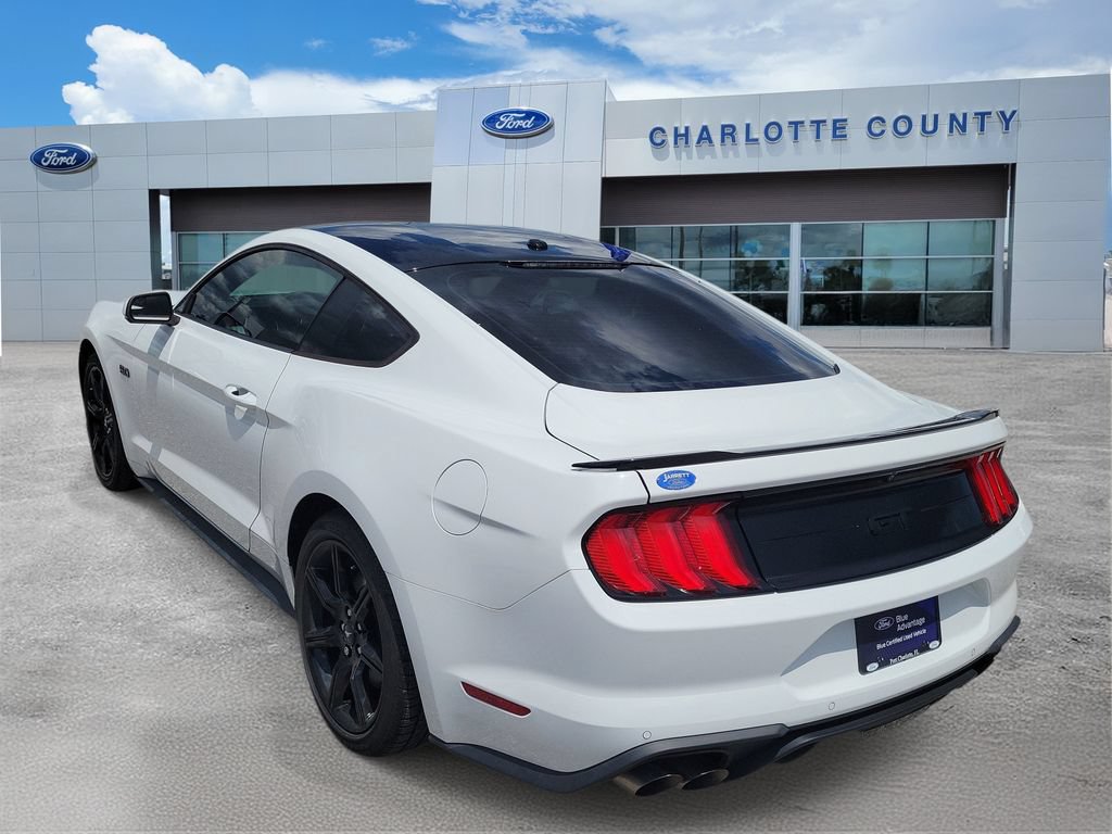 Certified 2019 Ford Mustang GT Premium w/ Black Accent Package RWD image 4