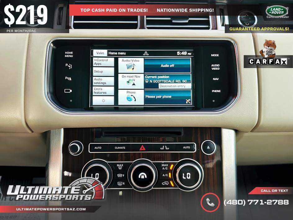 Used 2015 Land Rover Range Rover HSE AWD/4WD image 12
