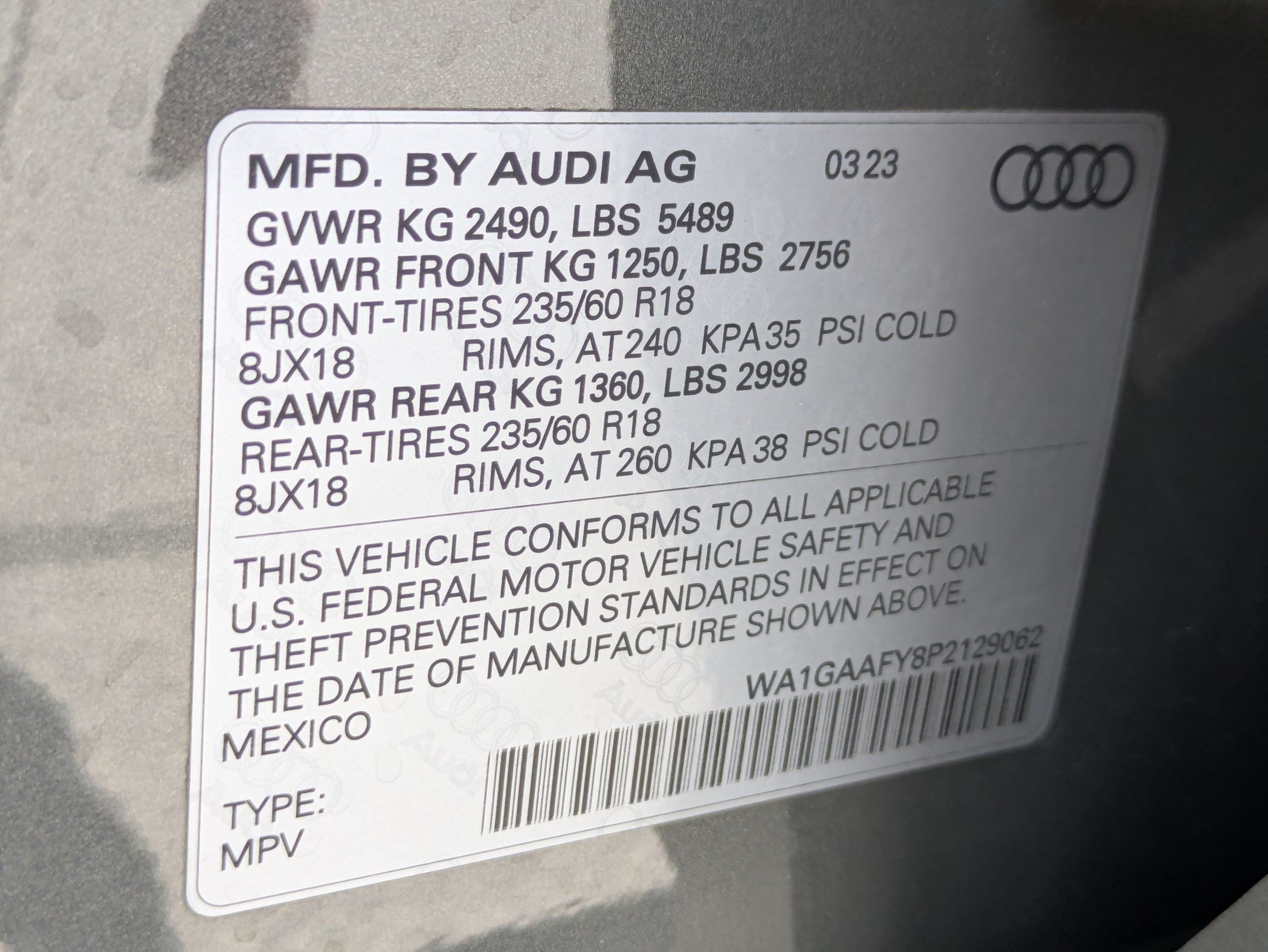 Certified 2023 Audi Q5 2.0T Premium w/ Convenience Package AWD/4WD image 32