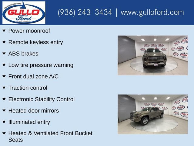 Used 2024 Toyota Tacoma Limited w/ Limited Package (LT) AWD/4WD image 10