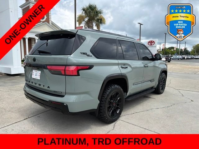Certified 2025 Toyota Sequoia Platinum w/ TRD Off-Road Package AWD/4WD image 5