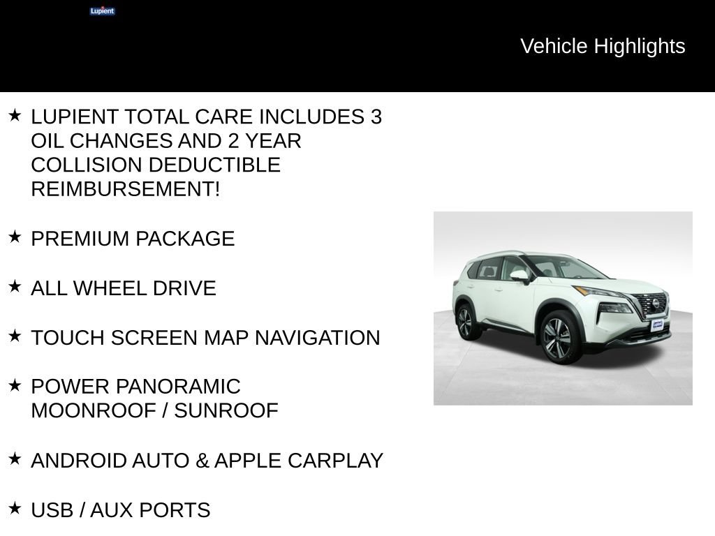 Used 2023 Nissan Rogue SL w/ SL Premium Package AWD/4WD image 7