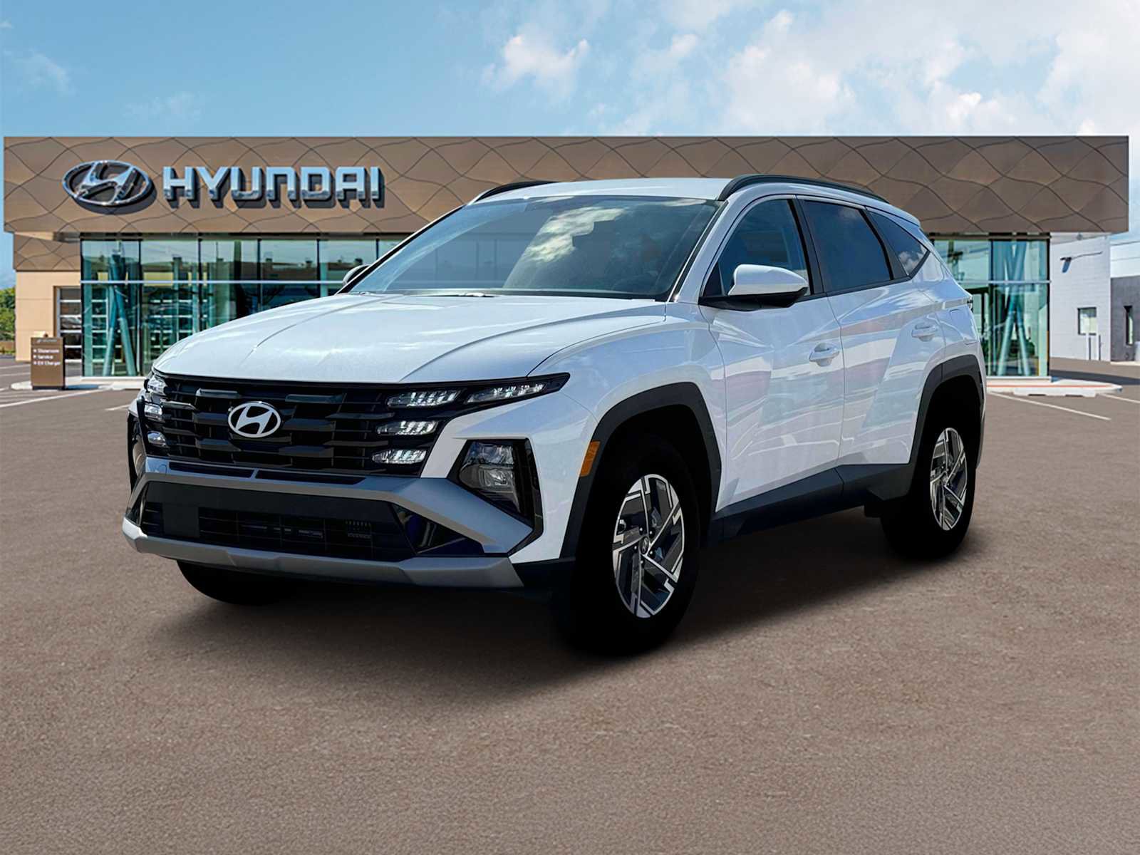 New 2025 Hyundai Tucson Blue