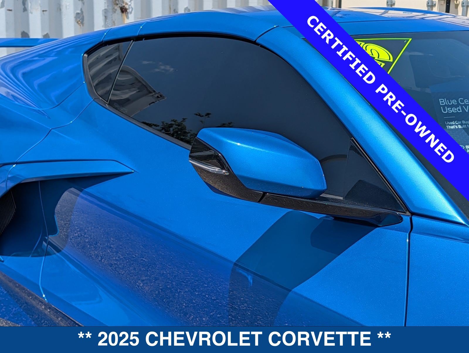 Used 2025 Chevrolet Corvette Stingray Preferred Cpe w/ Z51 Performance Package RWD image 12