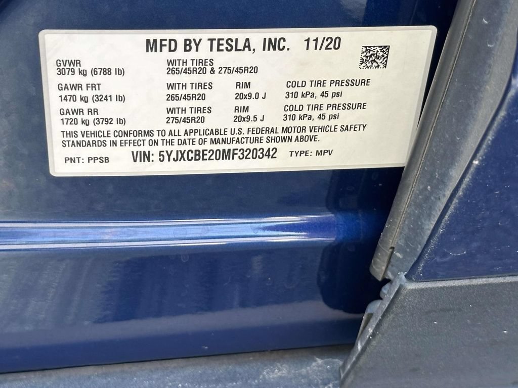 Used 2021 Tesla Model X Long Range AWD/4WD image 21