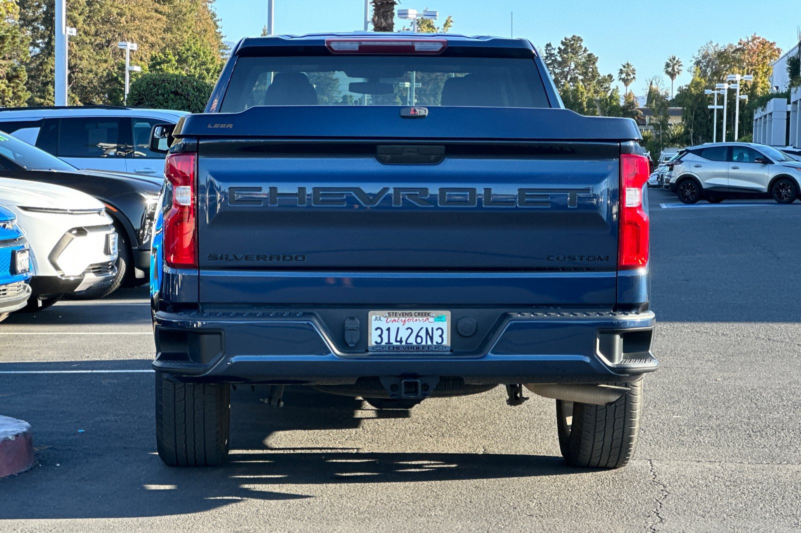 Used 2022 Chevrolet Silverado 1500 Custom w/ LPO, Dark Essentials Package RWD image 6