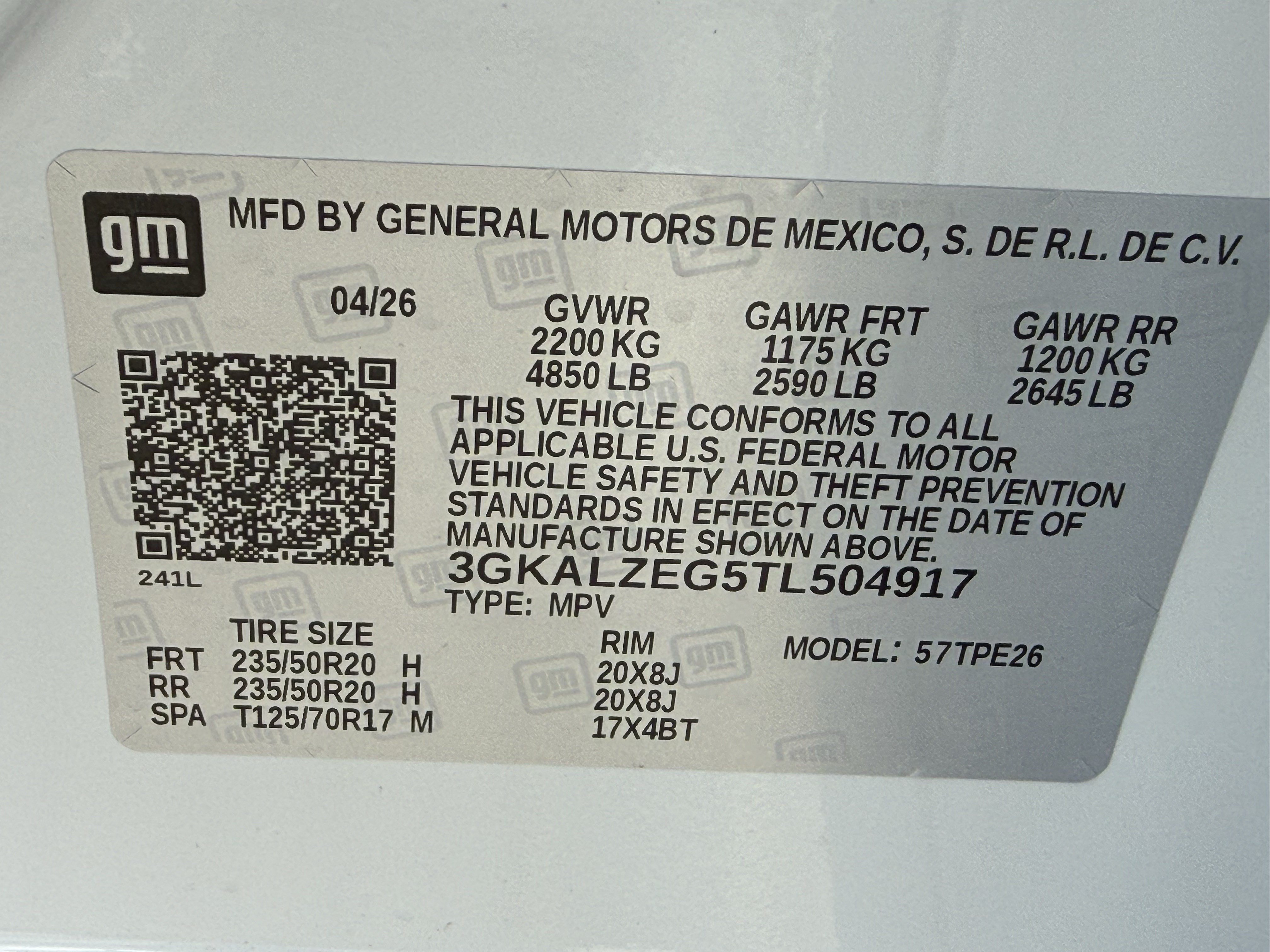 New 2026 GMC Terrain Denali w/ LPO, Floor Liner Package AWD/4WD image 18