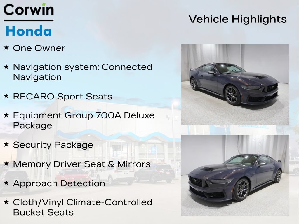 Used 2024 Ford Mustang Dark Horse RWD image 11