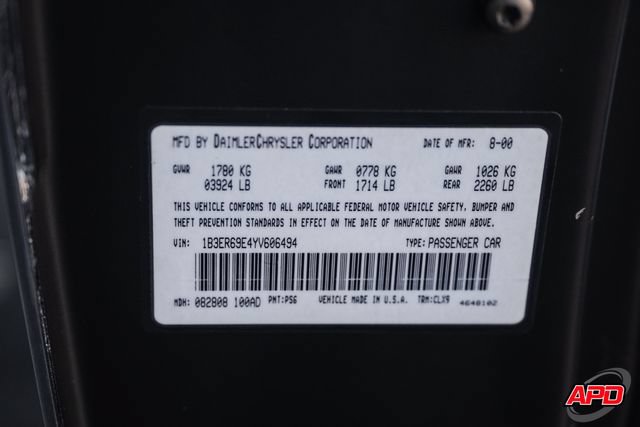Used 2000 Dodge Viper GTS RWD image 80