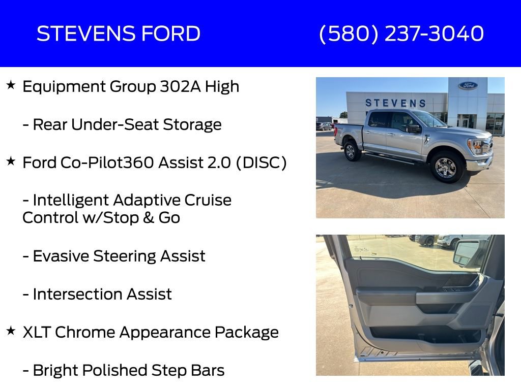 Used 2022 Ford F150 XLT w/ Equipment Group 302A High image 24