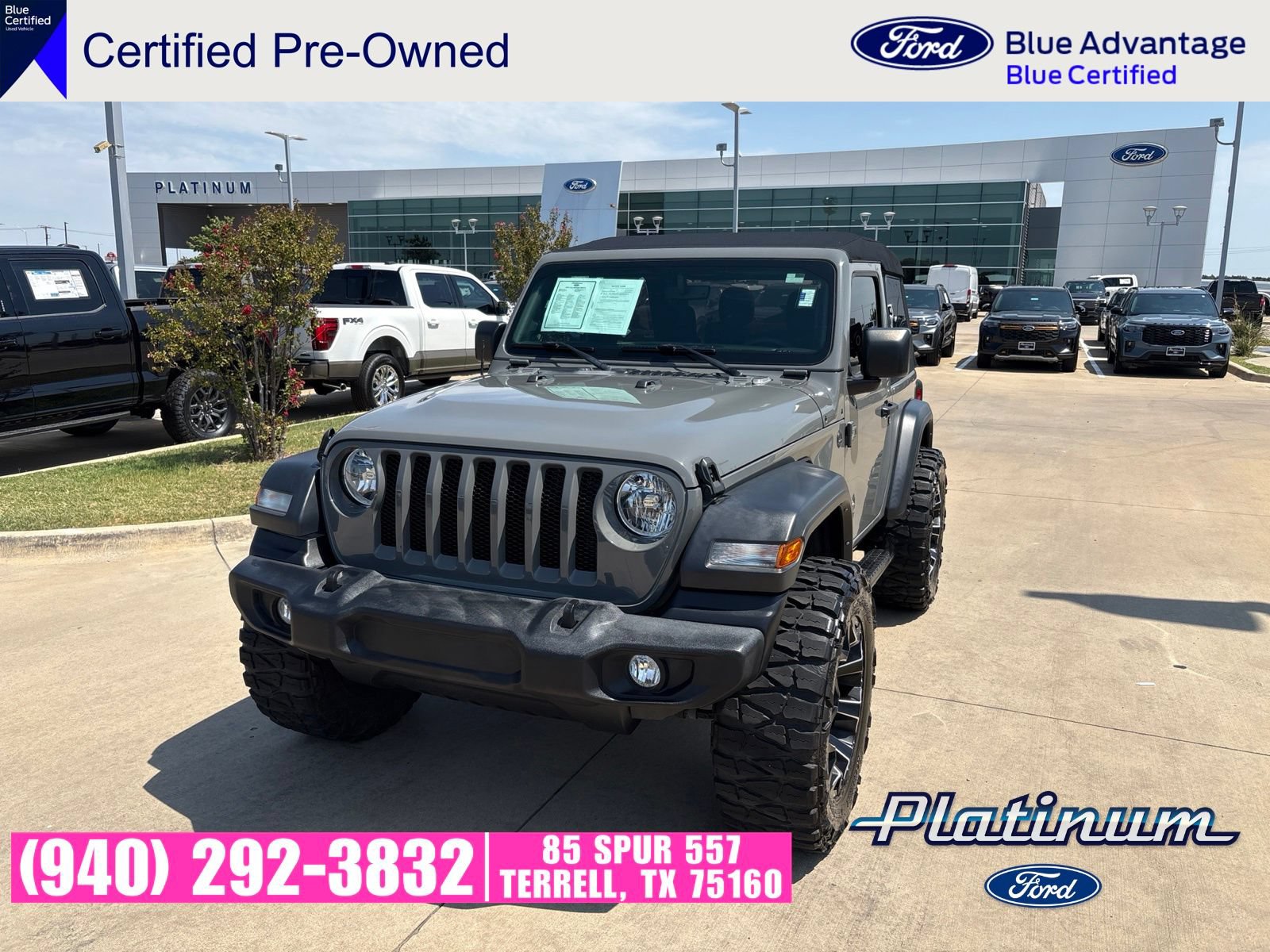 Used 2023 Jeep Wrangler Sport AWD/4WD image 1