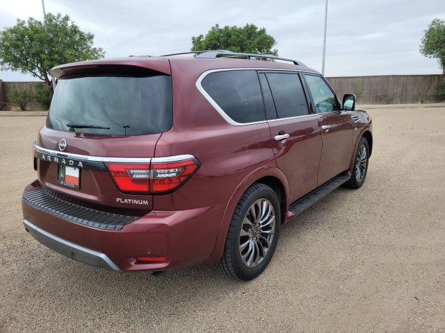 Certified 2021 Nissan Armada Platinum w/ Captain's Chairs Package RWD image 6