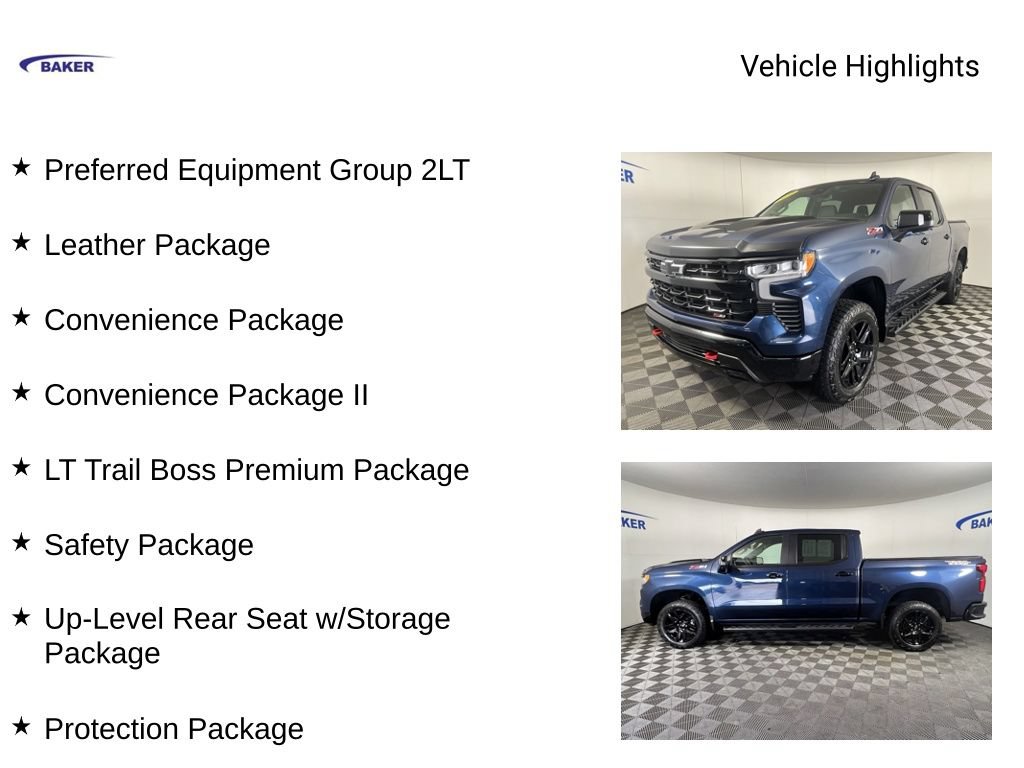 Certified 2022 Chevrolet Silverado 1500 LT Trail Boss w/ LT Trail Boss Premium Package AWD/4WD image 4