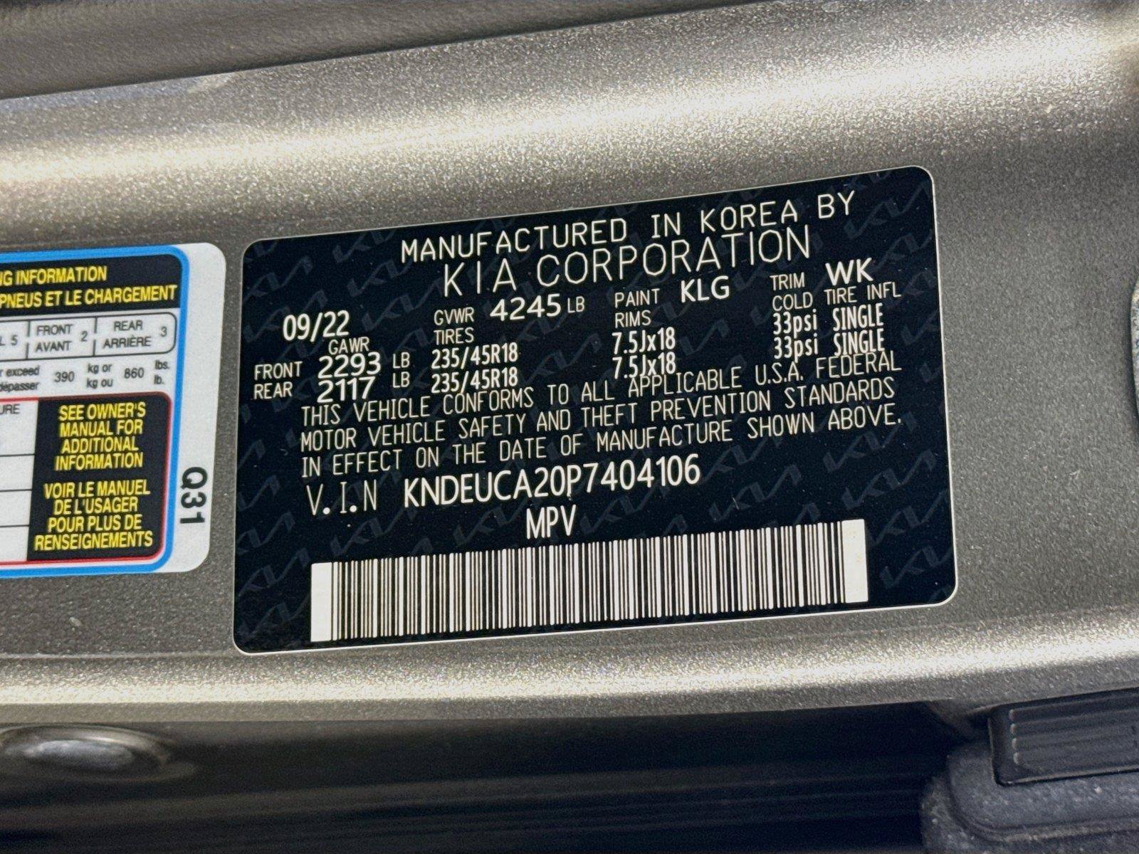 Used 2023 Kia Seltos Nightfall Edition AWD/4WD image 23
